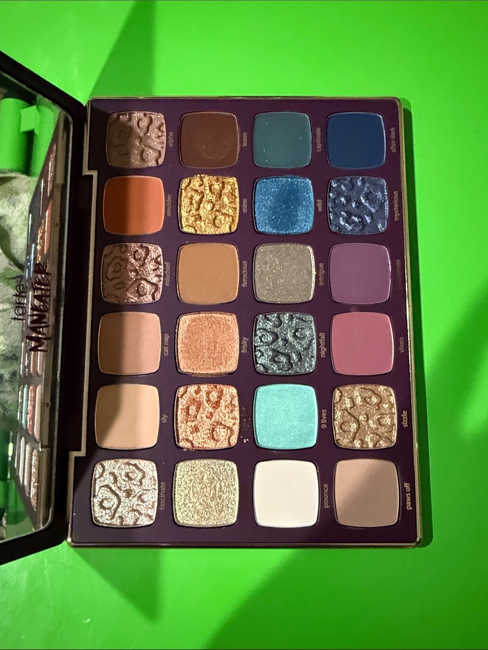 Tarte  maneater nightfall eyeshadow palette.